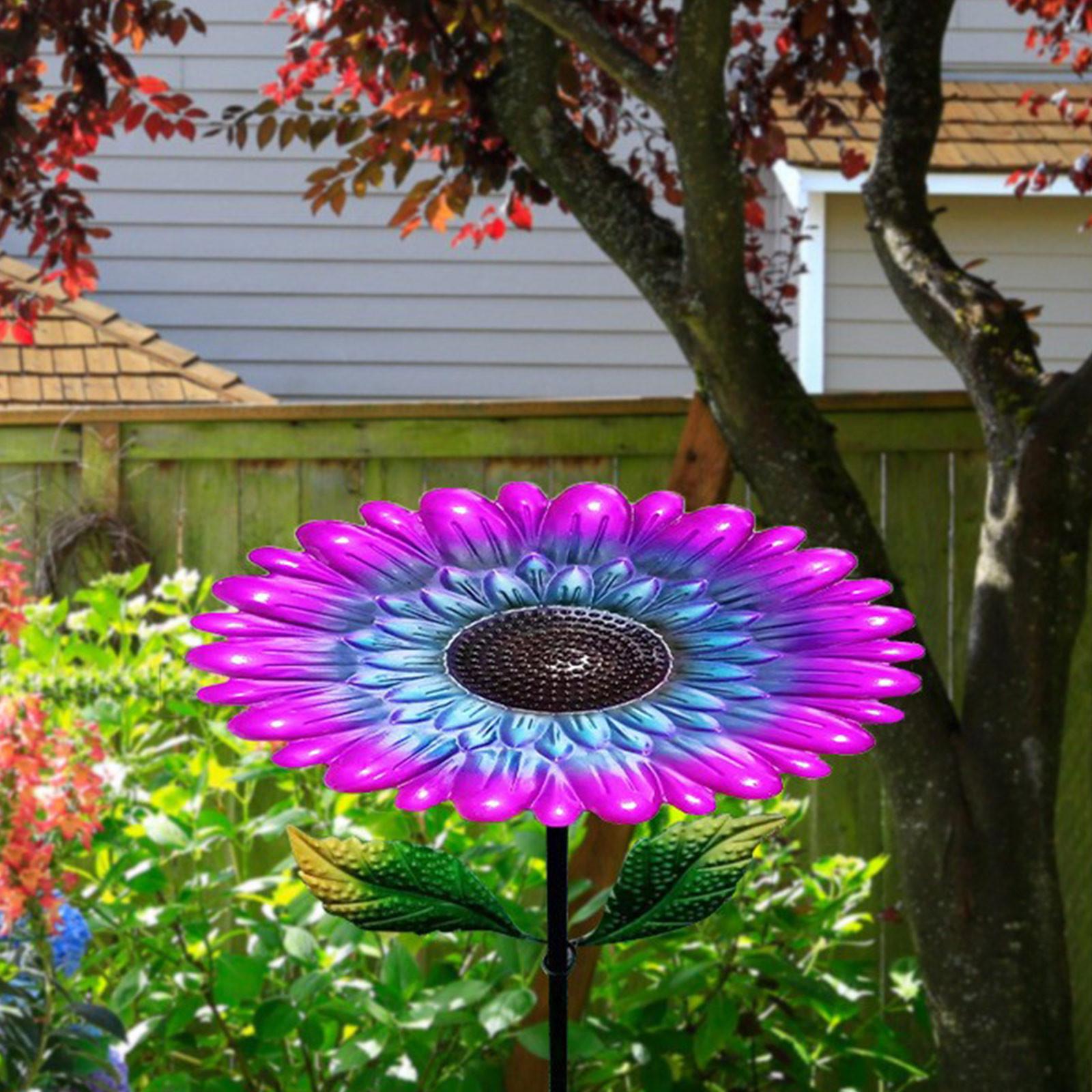 

1 шт., Эта красиво изготовленная металлическая поилка для птиц в виде цветка также служит кормушкой, добавляя очарование и функциональность вашему открытому пространству. One Size фиолетовый