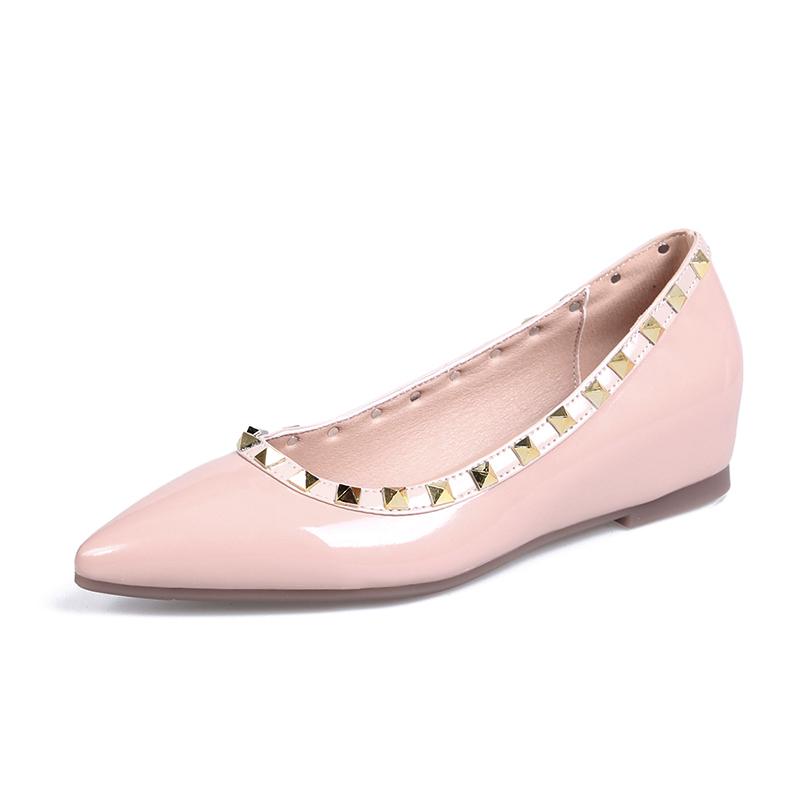 Pantofi de Modă pentru Femei Vârf Ascuțit 2024 Vânzare Fierbinte Culoare Solidă Casual Balerini Confortabili Rezistenți la Uzură Pantofi Dama Zapatos Para Mujeres