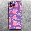 Cute Kirbys Phone Case For Iphone 14 Pro 13 Mini 11 12 Max Xr X Xs 7 8 6 Plus Shockproof Back Cover