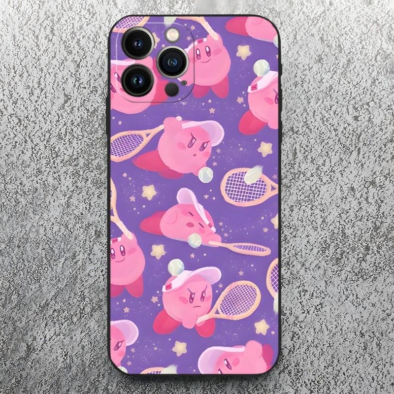 Cute Kirbys Phone Case For Iphone 14 Pro 13 Mini 11 12 Max Xr X Xs 7 8 6 Plus Shockproof Back Cover
