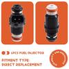 Fuel Injector Set 6Pcs 16450-MCA-003 16450-MCA-013 For Honda Goldwing 1800 GL1800 2001-2017 Silver Wing FSC600A 02-13