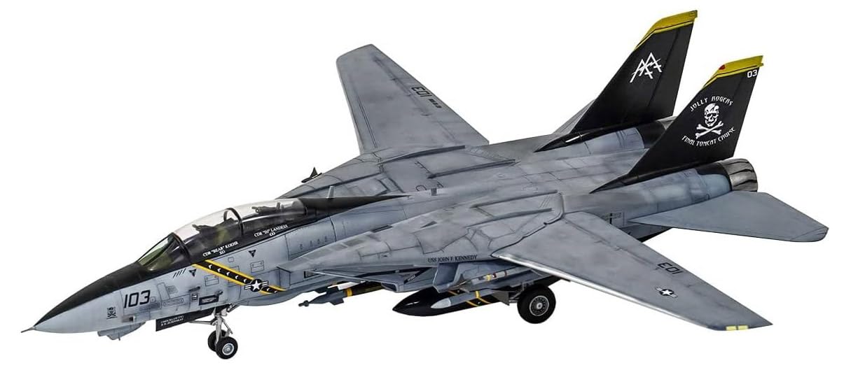 Academy scale US Navy Tomcat Jolly Rogers plastic model kit 1/72 F-14B VF-103 (12578)