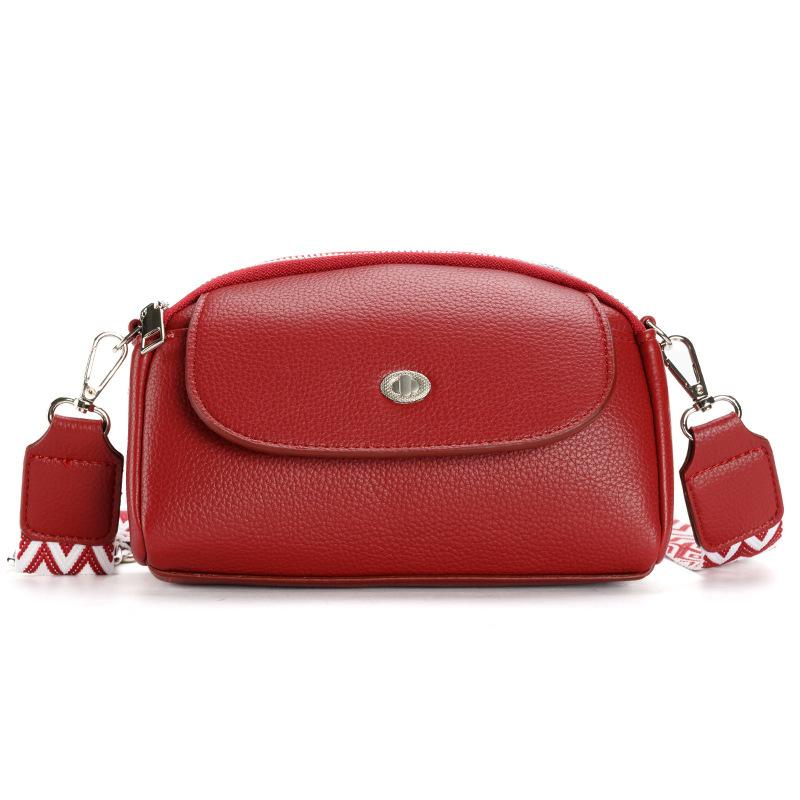 Shoulder Crossbody Dumpling Bag Zipper Stylish Versatile Wide Shoulder Straps Daily Casual Women's Cell Phone Bag
