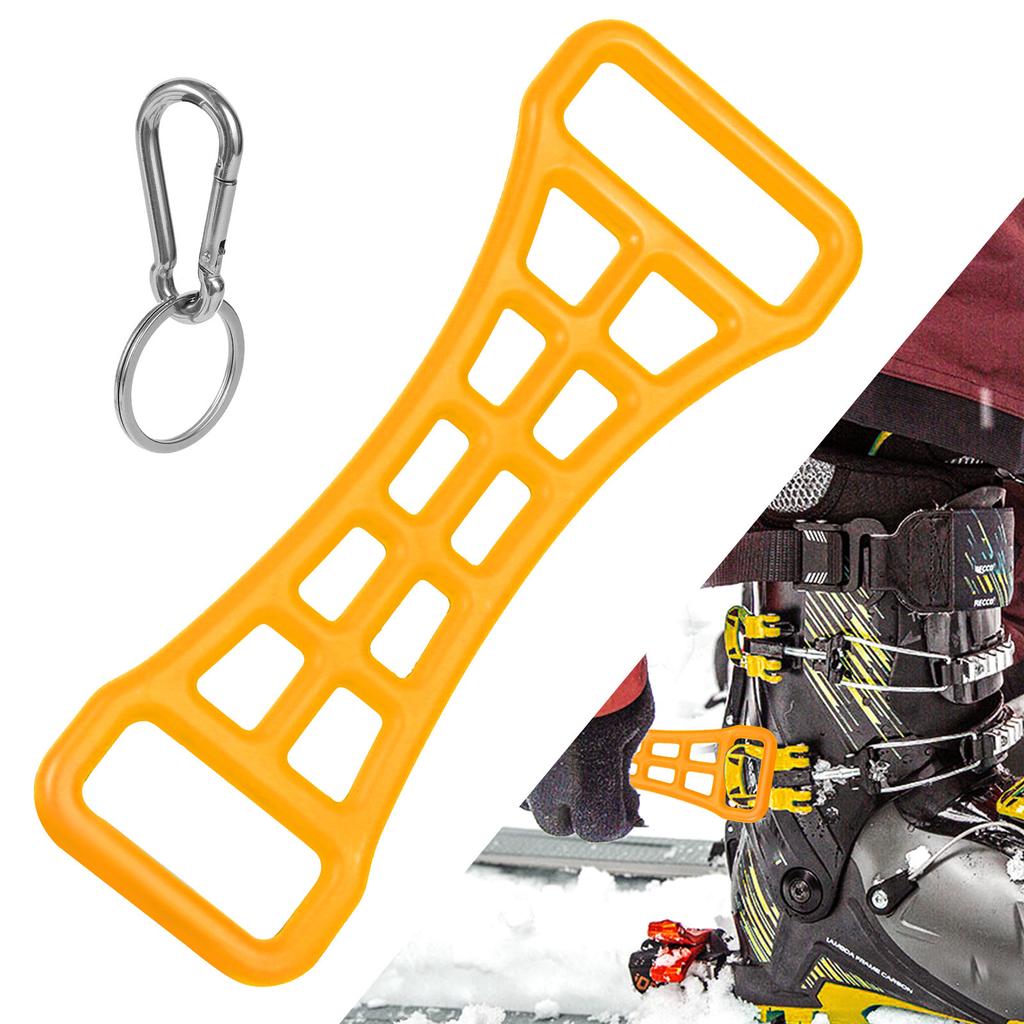Kasyat Ski Boot Carriers Straps Snowboard Boot Carrier Strap Ski Boot Buckle Lever Tool Multipurpose Tightening Assist Tools