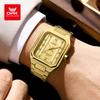 OPK 6043 Mens Watch Original Simple Fashion Quartz Wristwatch Waterproof Luminous Watches For Men Zircon Scale With Box Reloj