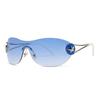 One-piece INS wind one-piece sealing glasses charm modern retro sunglasses trendy street sunglasses