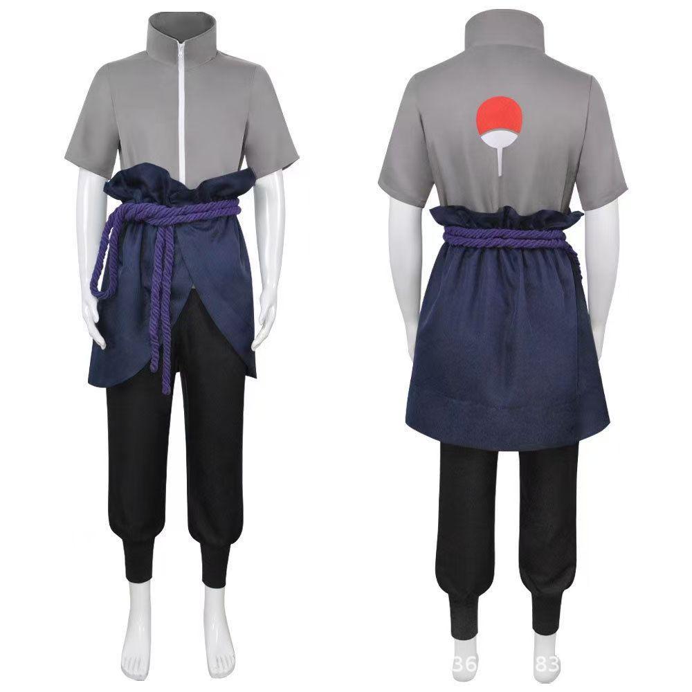 Sasuke Uchiha Anime Cosplay Kostüm - Naruto Halloween Outfit