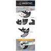 NICECNC For KTM EXC 300 EXC-F 350 2004-2024 Rear Dual Calipers Bracket Stunt Brake Disc Guard For Husqvarna TE 300 GasGas EC 300