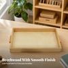 Beech Wood Montessorian Tray Portable for Preschoolers