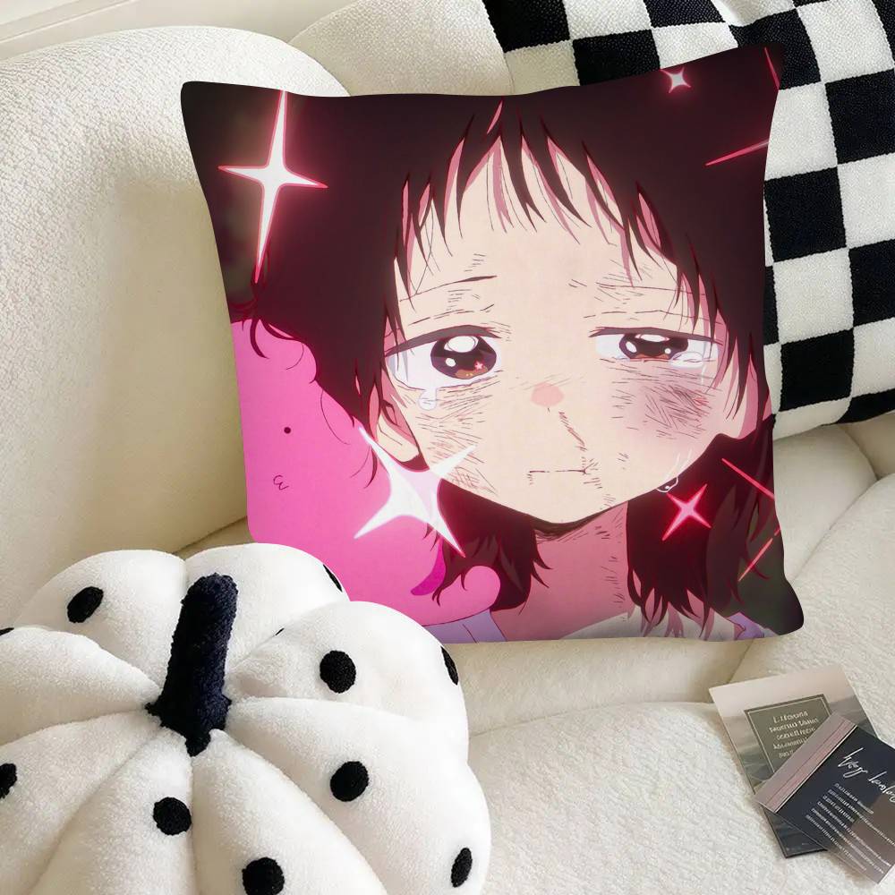 Shizuka Classic Anime Takopis Original Sin CUTE Pillow Case Square Pillow Bedroom Sofa Leisure Comfort Cushion Home Decoration