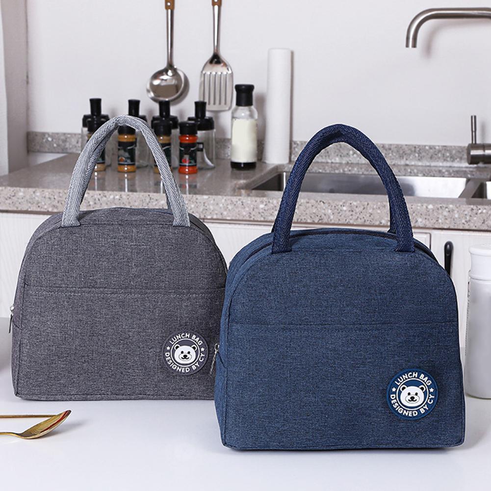 Portable Camping Insulated Lunch Bag Insulation Package Insulated Thermal Food Picnic Bags Pouch For Women Kids Children Ba I3G5