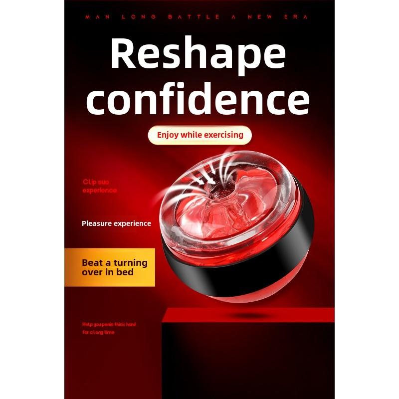 Glans Trainer Penis Exerciser Portable Jet Cup Male Masturbator Adult Erotic Sex Products