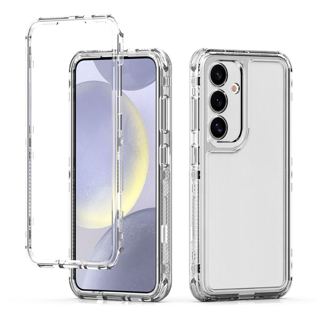 For Samsung Galaxy S25/S24 Case Anti Scratch Acrylic TPU Clear Phone Cover