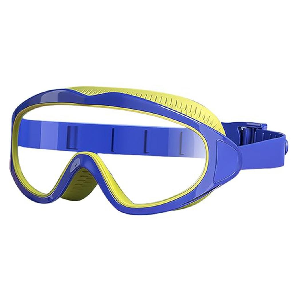 Children Swim Goggles UV Resistant Anti-Fog Transparent Large Frame Swim Glasses Diving Water Eyewears For Water Sport Training