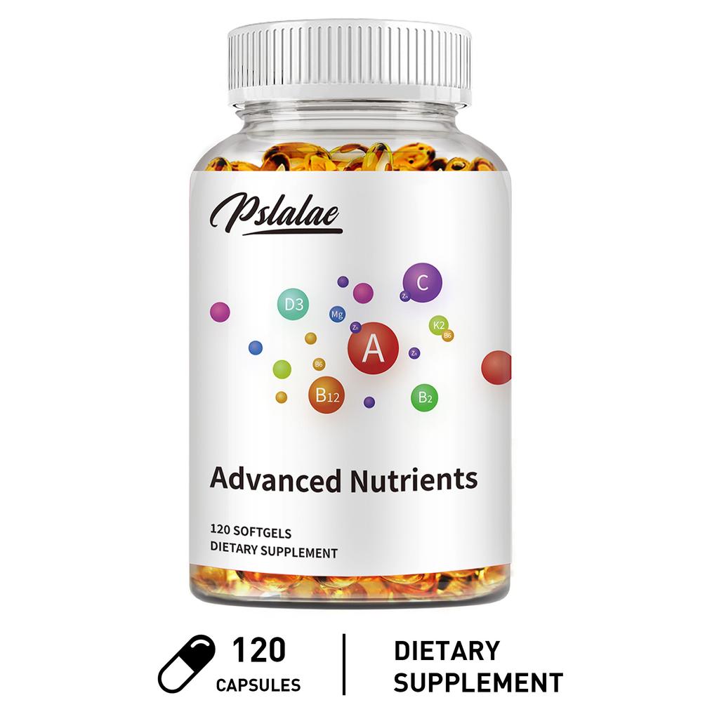 Pslalae Multivitamin and Mineral Supplement (Vitamins A, B2, B12, D3, Etc.) - Eye Health