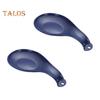 2Pcs Spoon Rest for Stove Top Durable Plastic Spoon Holder Kitchen Utensils Holder Easy To Clean Spoon Mat Compact Size Ladle Holder Stylish Look