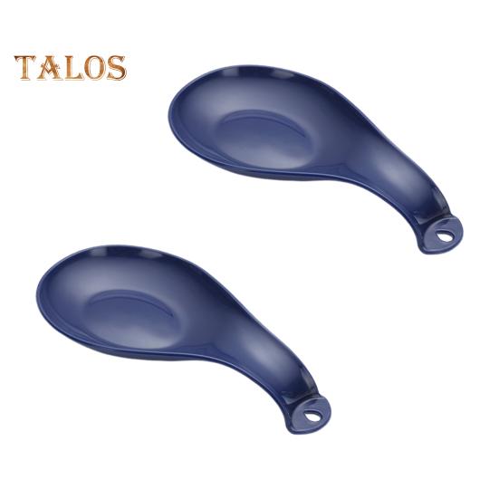2Pcs Spoon Rest for Stove Top Durable Plastic Spoon Holder Kitchen Utensils Holder Easy To Clean Spoon Mat Compact Size Ladle Holder Stylish Look