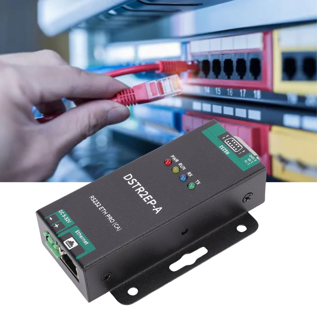  232 ETH PRO CA to RJ45 Ethernet Converter Module Bidirectional Transparent     Industrial Serial Server MOTT JSON  