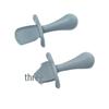 Silicone Baby Feeding Spoon Set - Soft-Head Training Spoons for Infants