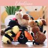Cute Insect Plush Keychain With Soft Material For Backpack Decor And Gift