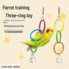 Parrot Climbing Ring Toy - Multicolor Birdcage Accessory for Beak Grinding & Biting