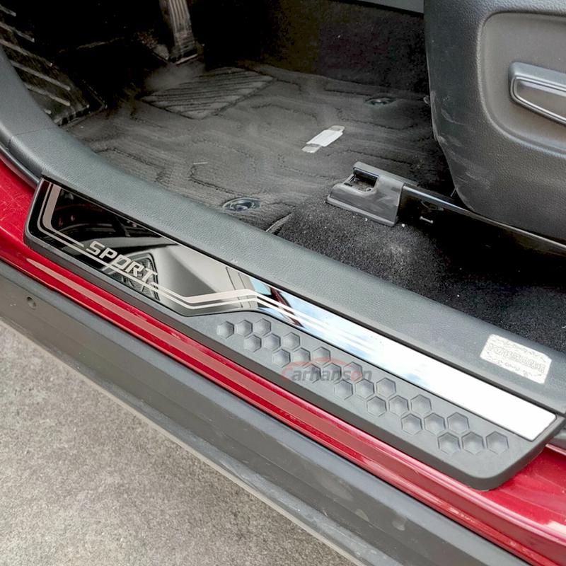 For Honda CR-V CRV Door Sill Plate Car Accessories Threshold Pedal Protection Cover Auto trim 2017 2018