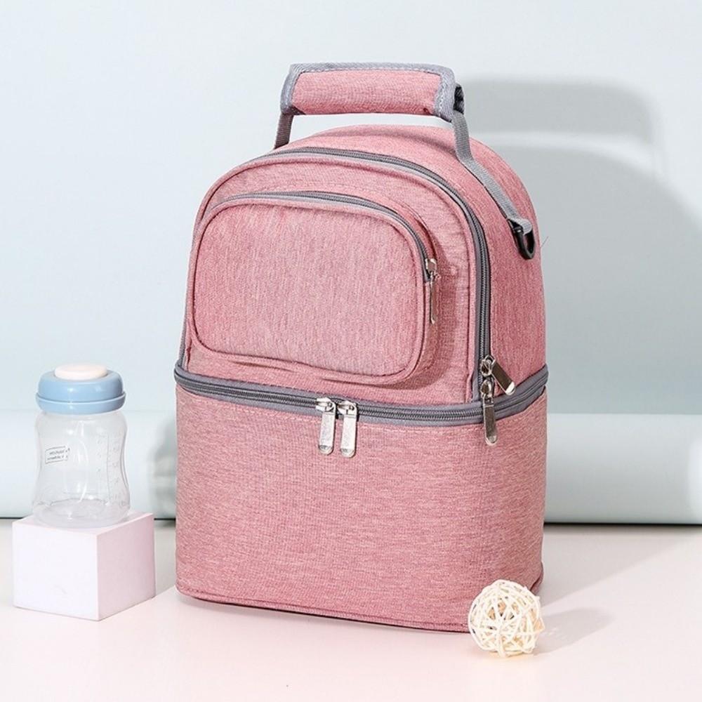 Large Capacity Breastmilk Cooler Bag Double Layer Baby Food Backpack Maternity Backpack  Maternity
