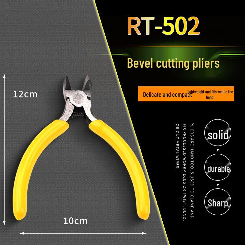 Mini Szczypce Diagonalne z Długim Nosem: Elektryk Elektronika Model Obcinaczki do wyprasek 170 Gundam Szczypce przemysłowe.