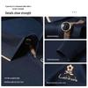 MONTAGUT Men's Lamb Wool Blend Casual Long Sleeve Polo Shirt