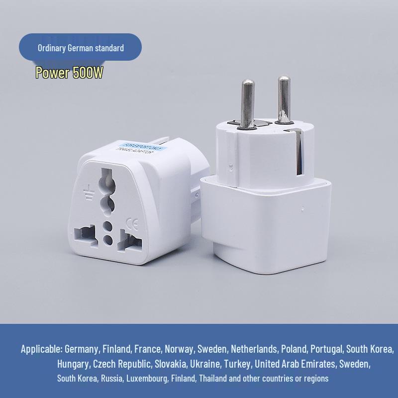 Universal Travel Adapter: UK to EU, US to AU, UK to German Standard Conversion Plug