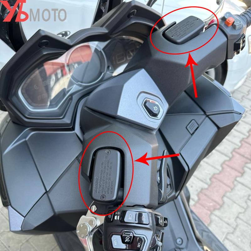Copertura Serbatoio Olio Freno Anteriore CNC per Moto Tappo Serbatoio Olio Per KYMCO AK550 AK 550 2023 Ultimi Accessori