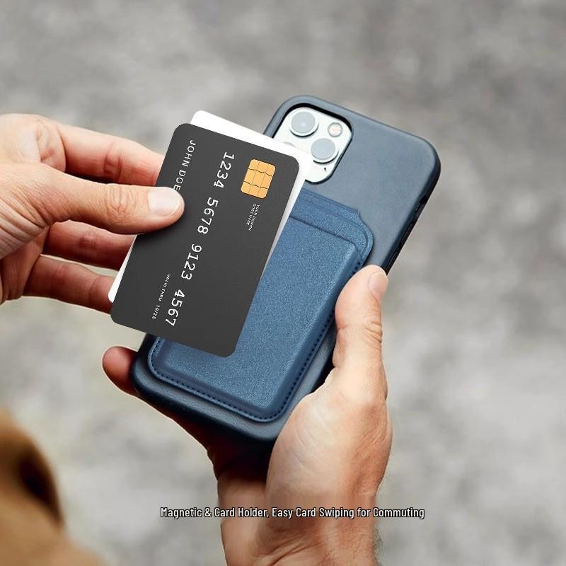 Magnetic Rotating Card Holder Wallet for iPhone 13/14/15