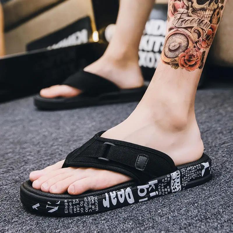Fashion Beach Men's Shoe Height Flat Platform Designer Slides Luxury Casual Mascullino Clappers 2025 Trend Fun Y2k Pvc Eva Male Slipper
