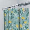 Bathroom Curtain Flowers Printed Waterproof Washable Bath Shower Curtains Decor Home Textile Polyester Fabric
