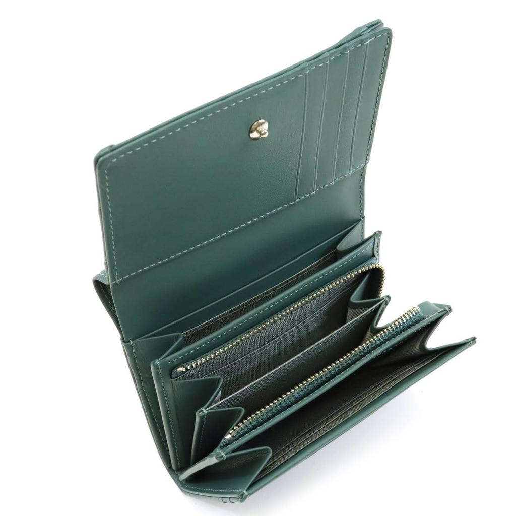 Labyrinth Purse Bi-fold Wallet 35-3051 Green
