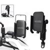 Motorcycle Phone Holder Mount Aluminum Alloy Moto Bicycle Rearview Mirror Bracket Bike Rearview Mirror Stand Mount