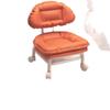 Ergonomic Rotating Stool with Backrest – Comfortable, Portable Seating Solution
