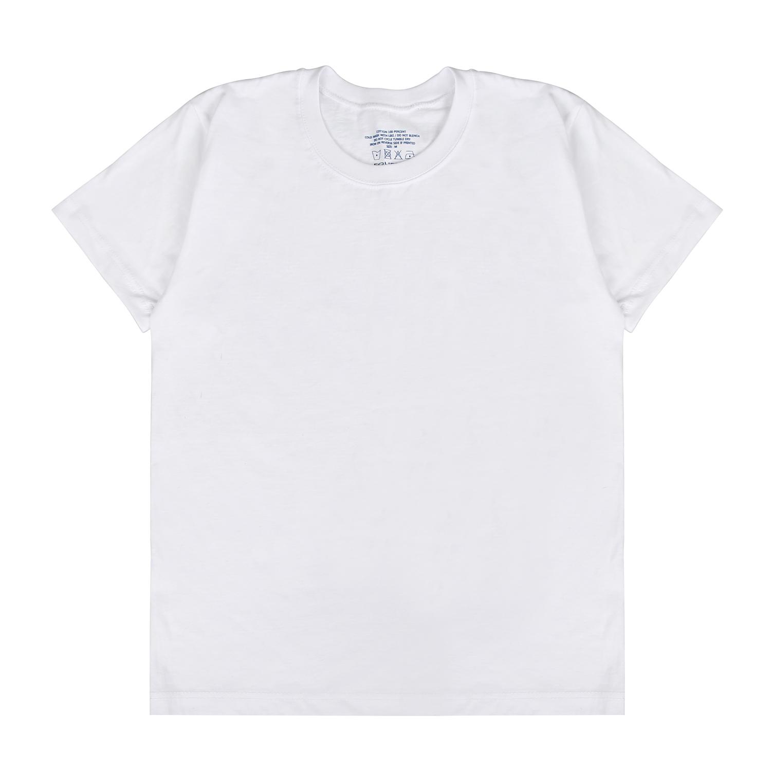 Foske Plain White T-Shirt White/M