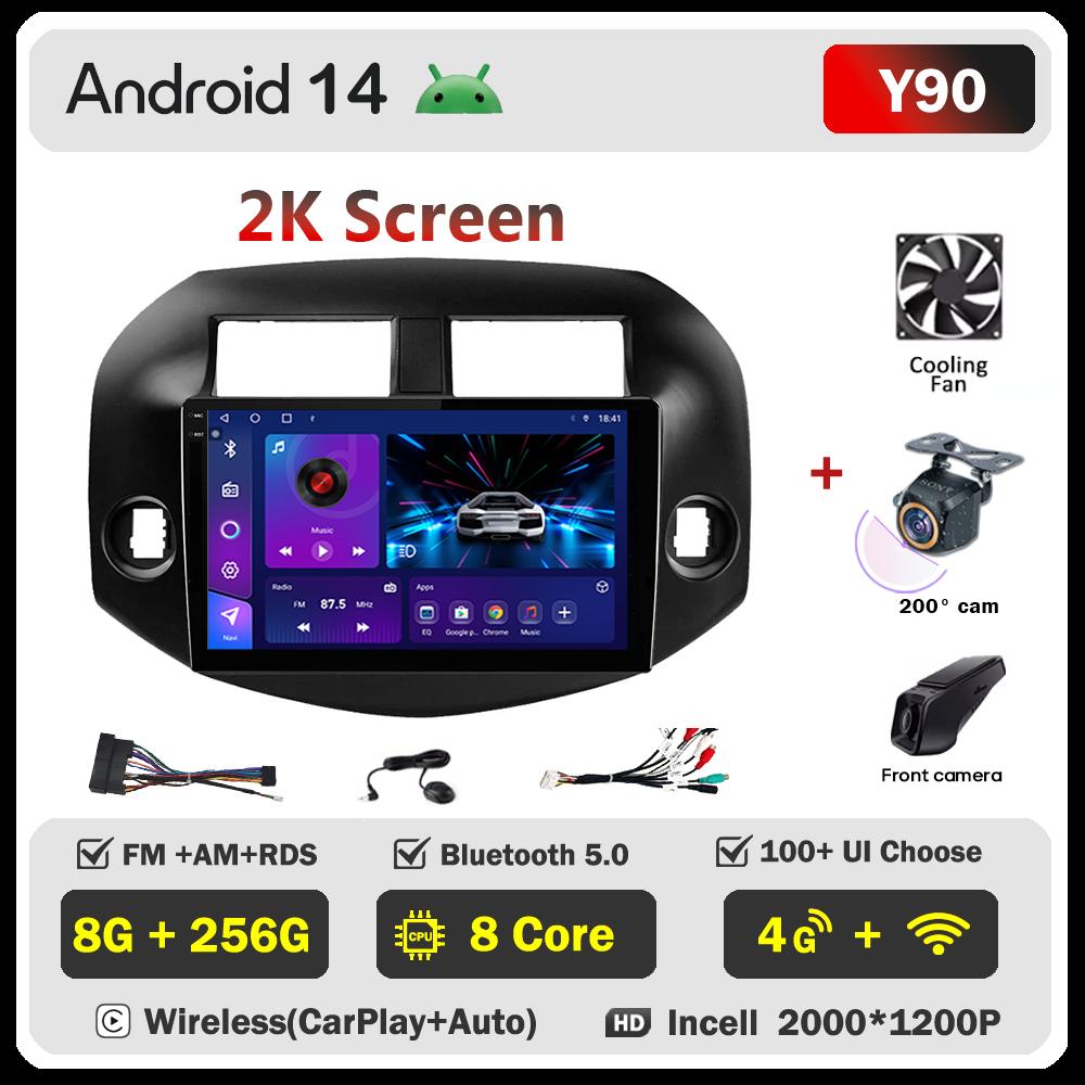 For Toyota RAV4 RAV 4 2005-2013 Car Radio Player Car Carplay Screen Autoradio Mirror Link Car Intelligent Systems Touch Screen