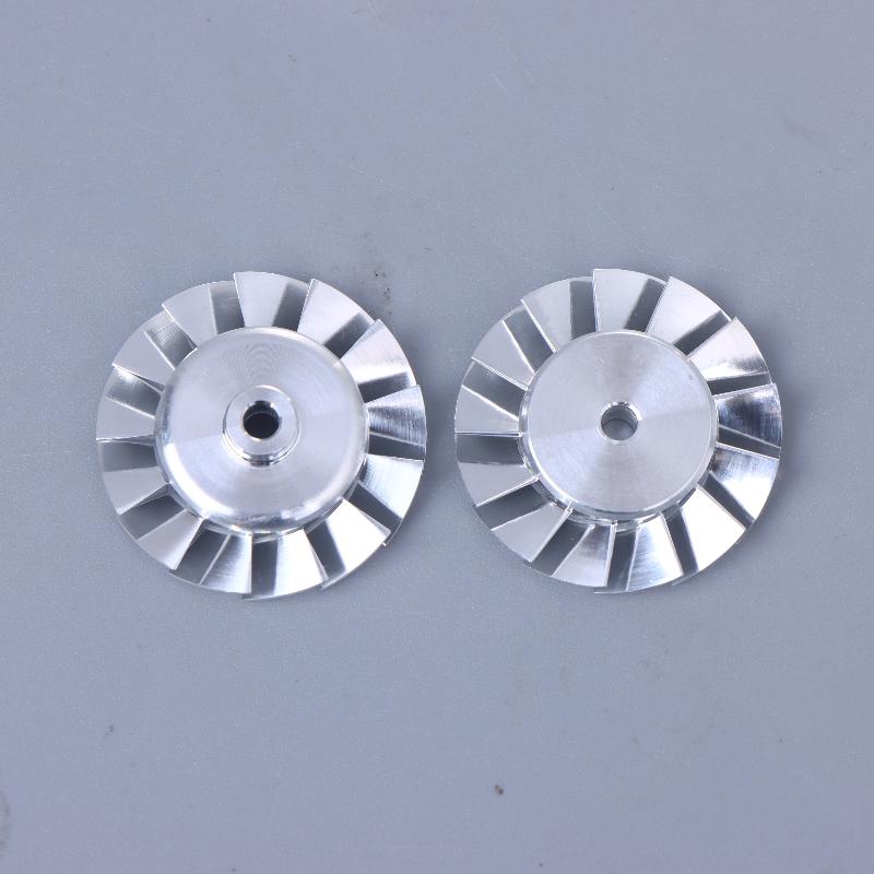 1Pcs 3Mm Hole 26.8/27.0Mm Cnc High-Precision Aluminum  For High Speed 100000Rpm Ducted Fan Blade  Hair Dryer