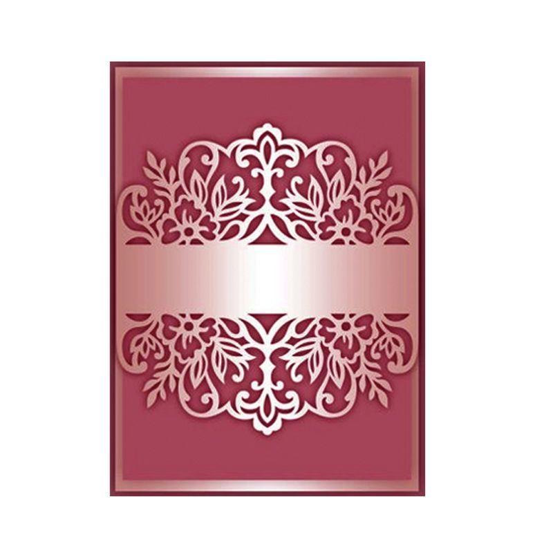 Lace Flowers Metal Cutting Dies Stencil DIY Scrapbooking Album Stamp Paper Card Top Sale