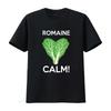 Romaine Calm Funny Restaurant Chef Line Cook Cooking Womens T Shirt Black Medium Vintage Washed Streetwear Soft Casual Graphic