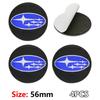 4PCS 56 60mm Car hub cover Wheel Center Stickers Hub Decals for Subaru WRX BRZ DRL XV STI Outback Legacy Forester Impreza Tribec X5