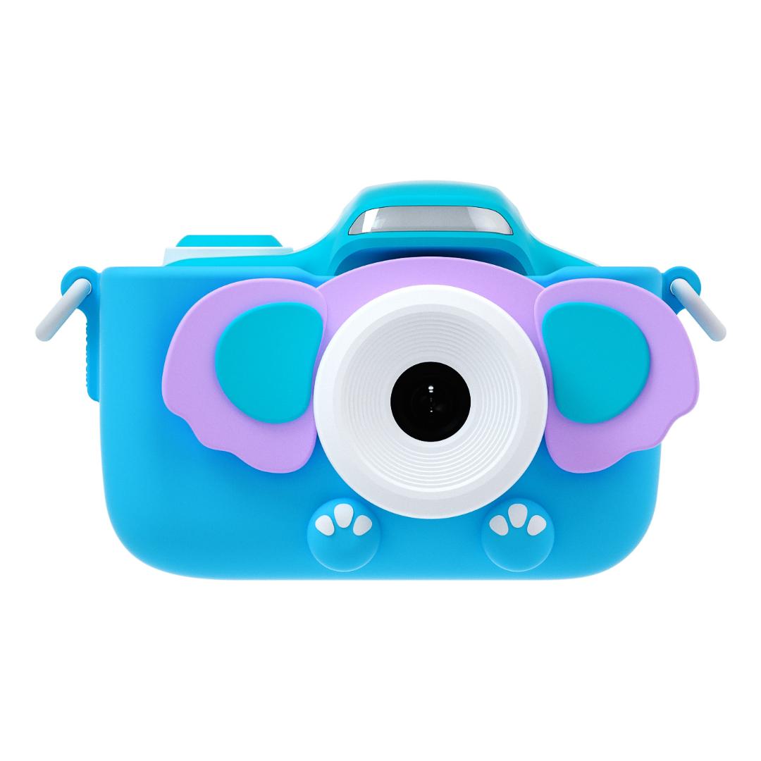 

Детская камера, цифровая камера высокого разрешения, детская камера, игрушки для девочек и мальчиков, детская обучающая игрушечная камера, детский подарок With 16GB Card синий
