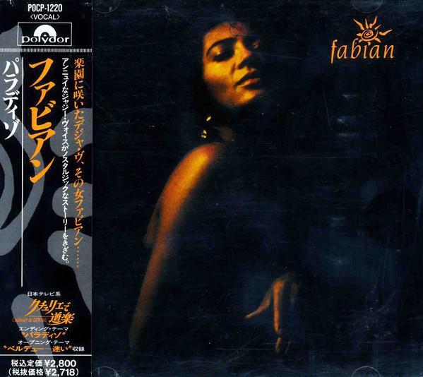 

CD FABIAN - Paradiso POCP1220 Polydor 1992 Japan Jazz Used