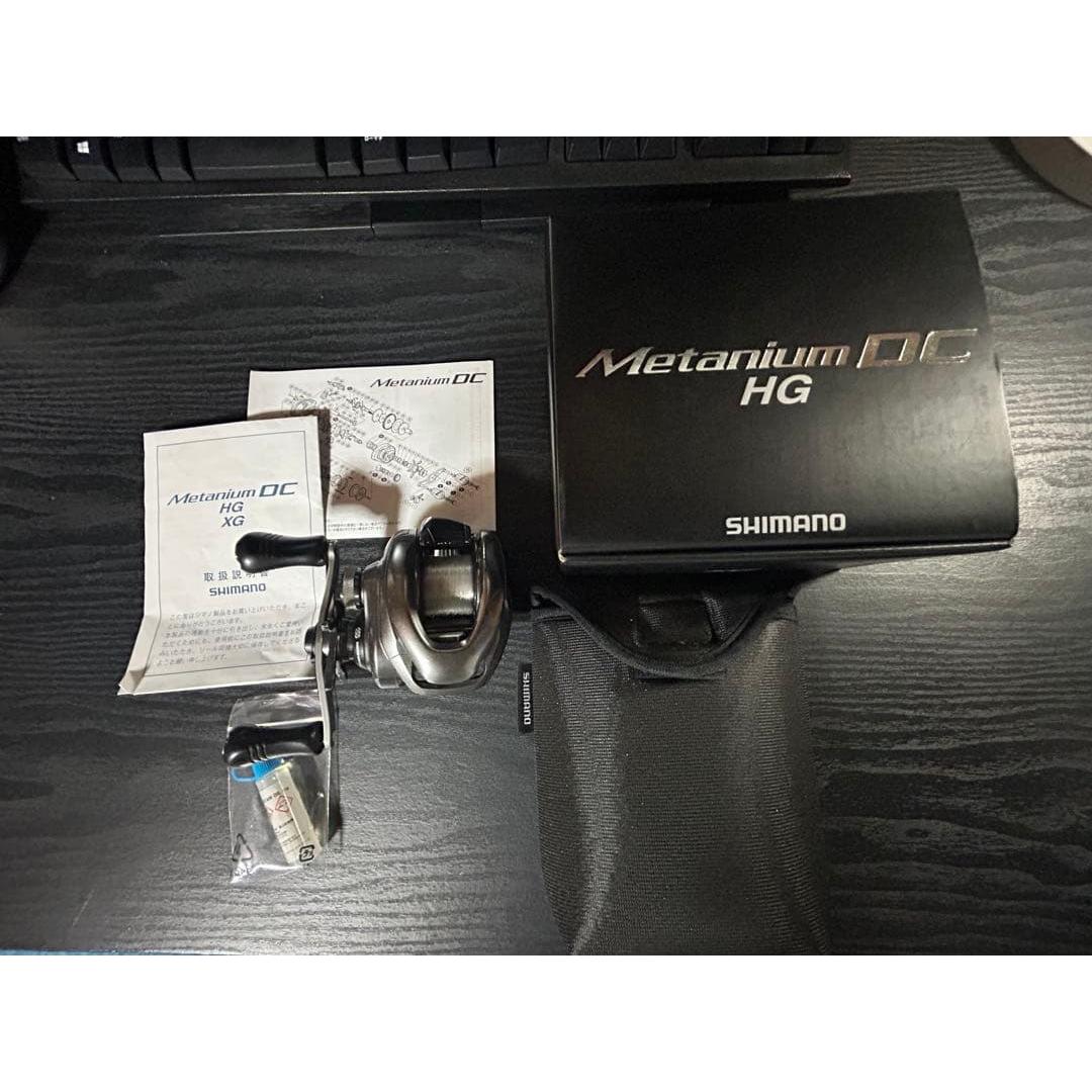 Used Good condition Shimano 15 Metanium DC HG right handle bait reel