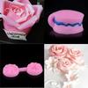 Nuovo Silicone 3D Fiore Rosa Fondant Torta Cioccolato Zucchero Torta Stampo Stampini Strumenti