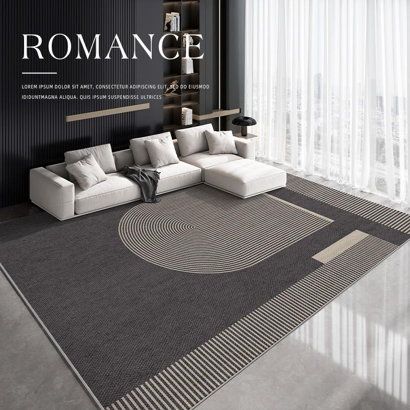 

Простой ковер в кремовом стиле, легкая роскошь, для гостиной, спальни, прикроватный, под диван, кофейный столик, напольный коврик, противоскользящий, моющийся, ковер, домашний декор 40x60cm