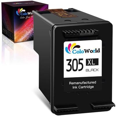 Ink Cartridge - HP 305 XL - Black - Remanufactured - Up To 660 Pages