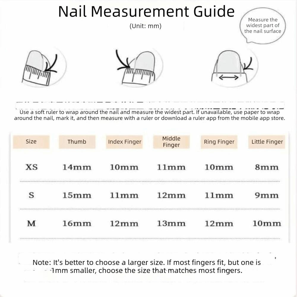 Gradient Halloween False Nails Gothic Press-on Nails Durable False Nail Patch Party